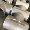 Ansi B16.9 الفولاذ Tee التركيب الفولاذ المقاوم للصدأ A403 Wp304l مستقيم SCH80S