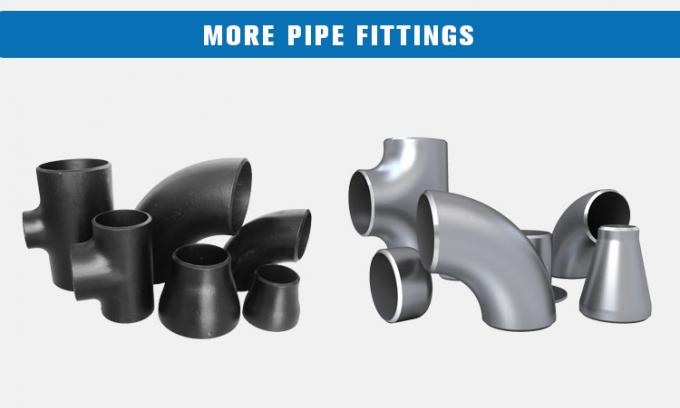 مخفض الأنابيب الملحومة متحدة المركز مع طلاء أسود 2